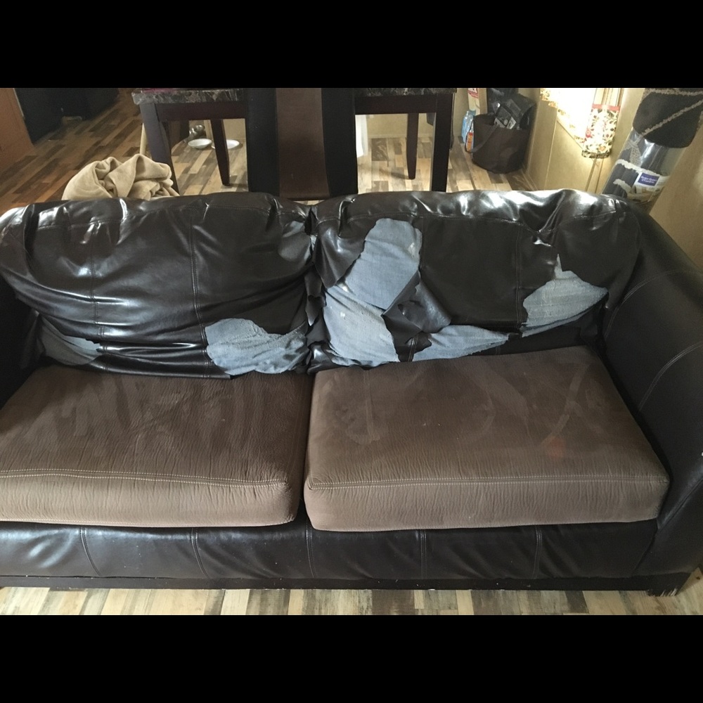 Love seat. Comfy but I need gone.